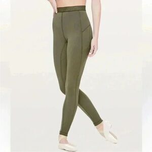 Lululemon Principal Dancer Golden Lining Tight